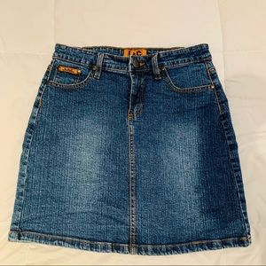 L&C Fashion denim mini skirt size 9